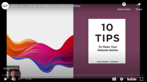 screen shot from media now video