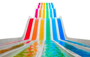 Rainbow slide